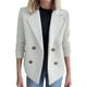 thumbnail image 1 of Abrigo y chaquetas informales sin capucha de manga larga para mujer, moda de otoño e invierno, cuello de traje, abrigo pequeño de lana de color liso, ropa de mujer, abrigo/chaqueta informal sin capuch, 1 of 8