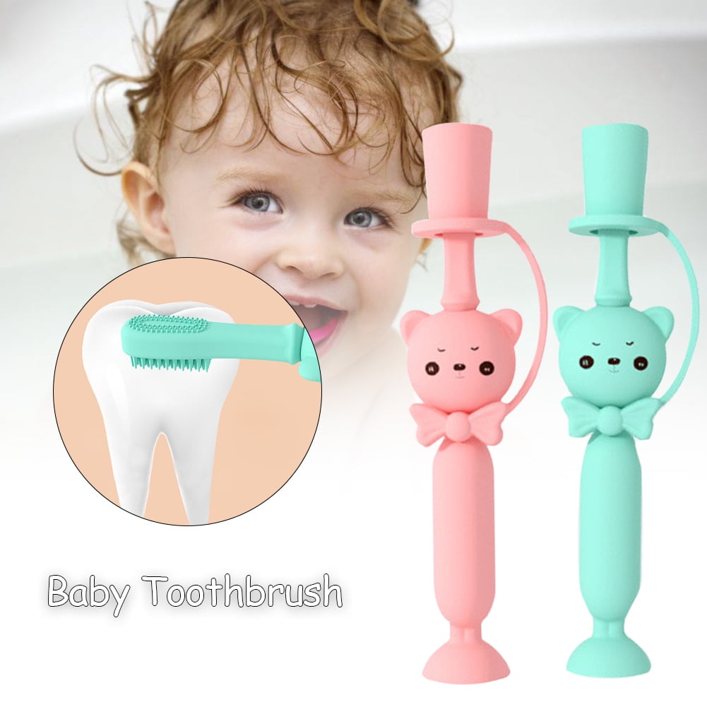 Bear 360° Baby Toothbrush Training Baby 023 Years Old Cartoon