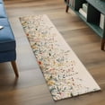 thumbnail image 4 of 2x6 Kitchen Runner Rug, Vintage Botanical Non-Skid Rubber Backing Large Rectangle Rugs - Living Room Bedroom Home Office, Spring Floral Summer Botanical Rustic Indoor Floor Mat Carpets Washable Rug, 4 of 9