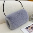 thumbnail image 1 of Guantes de pelo de zorro grueso para invierno, calentadores de manos de piel sintética de felpa, fundas de almohada cálidas para calentar las manos, fundas para jaulas de manos, fundas cálidas, 1 of 1