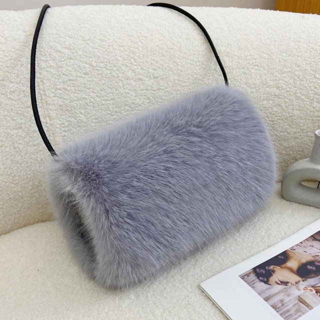 Guantes de pelo de zorro grueso para invierno, calentadores de manos de piel sintética de felpa, fundas de almohada cálidas para calentar las manos, fundas para jaulas de manos, fundas cálidas