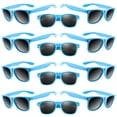 thumbnail image 1 of Lentes de Sol TUPARKA para Niños Paquete de 20 en Azul para Fiesta de Verano, 1 of 6