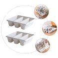 thumbnail image 4 of 3 piezas de bandeja de almacenamiento para zapatos, estantes de almacenamiento, zapatero de plástico para entrada, caja organizadora de plástico, estante de almacenamiento para zapatos, 4 of 6
