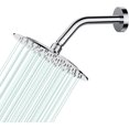 thumbnail image 1 of Pommeau de Douche Pluie Rond Haute Débit Acier Inoxydable Design Haute Pression (B-Chrome 12), 1 of 7