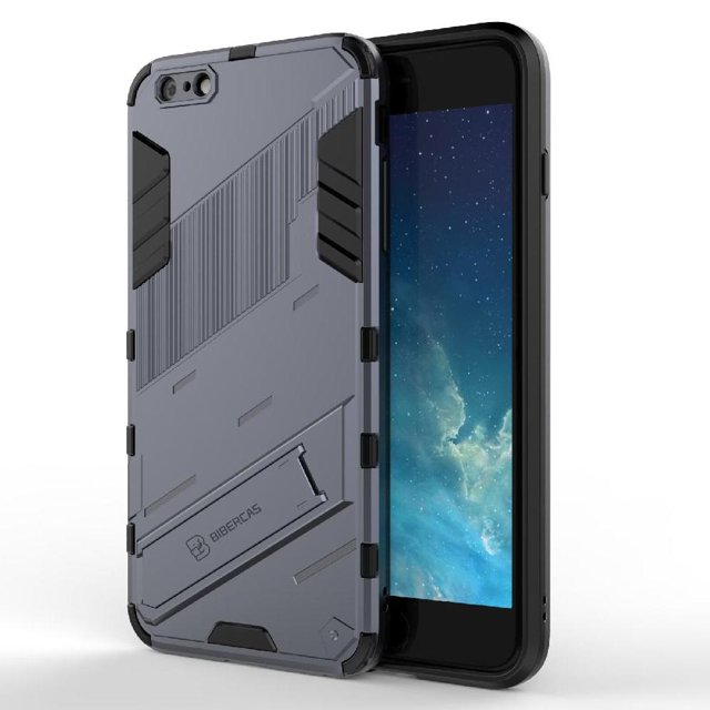 Funda para iPhone 6 Plus Protección A Prueba De Golpes Con Soporte De TPU Duradero Y Práctico