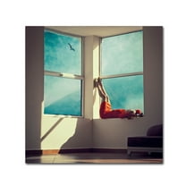 Trademark Fine Art 'Room With A View' Canvas Art by Ambra