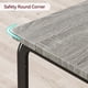 thumbnail image 4 of 3-piece dining mesa set para 2. small dining room mesa con 2 cozy sillas. estilo rural style space saving. ideal para para apartment small spaces. available in negra y gray., 4 of 7