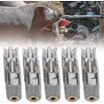 thumbnail image 5 of Pig Drinker, 10 Pieces Metal Duck Mouth Style Pig Waterer Pig Waterer Accessories Livestock Farm Supplies, 5 of 5