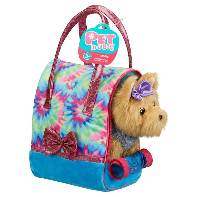 Vendor Labelling Pet-in-a-bag Puppy & Carrier Set, 65234