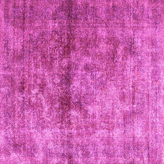 Ahgly Company Indoor Square Persian Pink Traditional Area Rugs, 5' Square