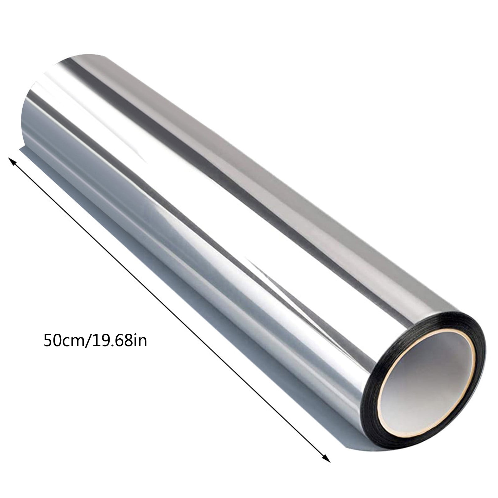 Sun Blocking Window Film Heat Reflective One Way Mirror Film Anti Heat Indoor Window Tint Privacy Film See Out not in Window Cling 19.7 x 39.37 Inches