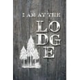 thumbnail image 2 of Murdock, Ramona 23x32 Gold Ornate Wood Framed with Double Matting Museum Art Print Titled - I Am at the Lodge, 2 of 4