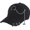 Black Long chain, variant on Baseball Cap Punk Hip Hop Baseball Cap All-match Adjustable Visor for Sun Hat Co