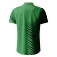 thumbnail image 5 of Sngxgn Mens Short Sleeve Regular Fit Polo(Green,XXL), 5 of 5