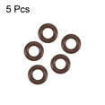 thumbnail image 2 of Fluorine Rubber O-Rings 13mm OD 7mm ID 3mm Width FKM Seal Gasket, Brown 5pcs, 2 of 3