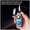 A-#129, variant on Flame Lighter With LED Blue Light Visible Tank, Creative Windproof Gas Torch Lighter, Fire Butane Lighter With A Gift Box, Gifts For Men