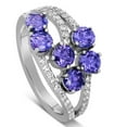 thumbnail image 2 of Unique 2 Carat Amethyst and Diamond Ring for Women, 2 of 3