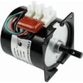 thumbnail image 2 of 60KTYZ 110V 60-72RPM Permanent Magnet Synchronous Gear Motor with Fixed Bracket and Power Cord Switch Plug, 2 of 7