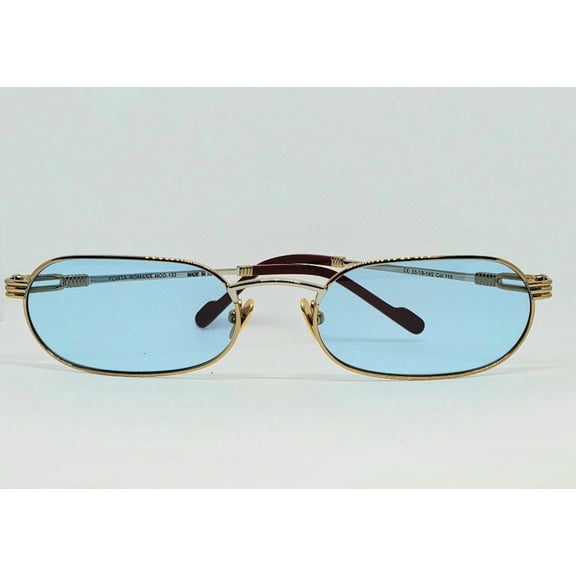 Porta Romana Vintage Collection Sunglasses Model 132 Light Blue Lenses