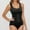 Black, variant on Women's Shapewear Bodysuit High Waist Seamless Tummy Girdle For Everyday Wear Comfortable Open Crotch Design Abdomen Waist Trainer Bra Suit Fitted Top for Women