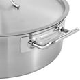thumbnail image 6 of 11Qt Stainless Steel Stock Pot with Lid, Commercial Home Practical Cooking Cookware Lightweight Large Cooking Pot Pasta Pot for Stew, Simmering and Soup, Silver$$Home Decor, Kitchen, & Other, 6 of 9