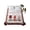 Red, variant on Vintage Leaves Flat Sheet Only Twin Size, Soft Breathable Bed Top Sheets for Mattress, Tree Branch Plant Flower Texture Luxury Bedding Flat Sheets for Home Hotel Bedroom Bed Protection