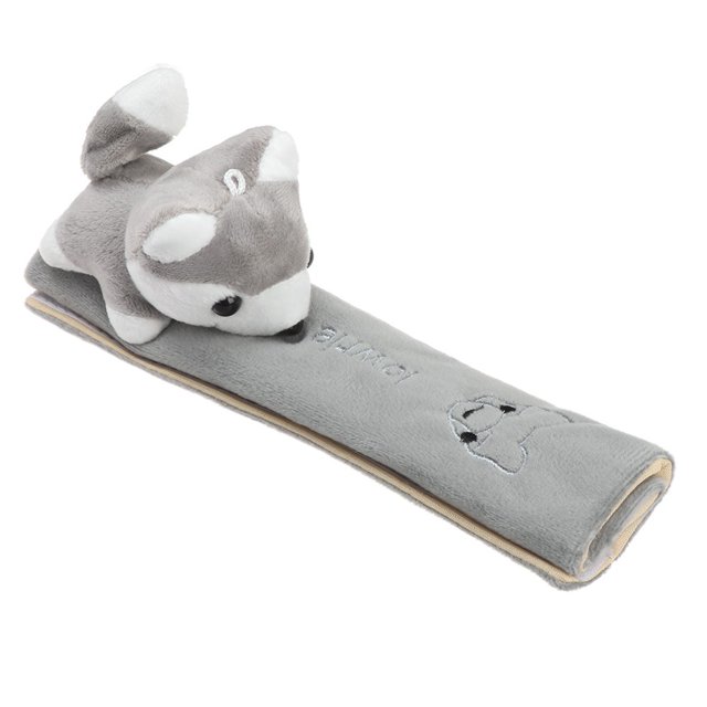 MAGIA precioso de dibujos animados correa de hombro suave coche Protector de cinturón de seguridad modelo General de franela caliente tridimensional Protector de hombro