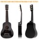 thumbnail image 2 of Guitarra acústica de 21 pulgadas, tamaño pequeño, portátil, de madera, para niños (negro), 2 of 7
