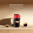 thumbnail image 2 of Cafetera y espresso Nespresso Vertuo Pop+ de Breville con espumador de leche, rojo picante, 2 of 5