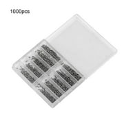 1000Pcs Tiny Assortment For Clock Watch Eye Glasses Screws Repair Kit Tool