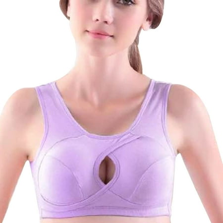 

Sports Bras Padded Seamless Backless For Yoga Gym Workout Fitness Women Vest Bras