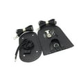 thumbnail image 1 of Leather Knitting Crochet Bag Nail Bottom Set for Backpack Bag Making Black, 1 of 8