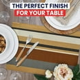 thumbnail image 2 of Canadian Linen Place Mats 9"x 6.5" Heat Resistant Easy to Clean Non Slip Waterproof Stain Resistant Placemat for Dining Table Set of 6pcs, Multi Color, 2 of 10