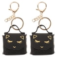 thumbnail image 1 of FESTFENDS 2Ud Llavero En Color Negro Para Y Llaves Con Adorable Y Resistente, 1 of 8