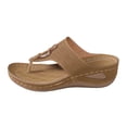 thumbnail image 1 of DAFEI Sandales de Plage pour Femmes Sandales d'Été pour Femmes Sandales de Plage à Semelle Épaisse à Talon Compensé pour la Plage Sandales Décontractées et à la Mode, 1 of 7