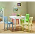thumbnail image 3 of Coaster Rory Bois 5 Pièces Carré Enfants Table et Chaise Ensemble en Multicolore, 3 of 3