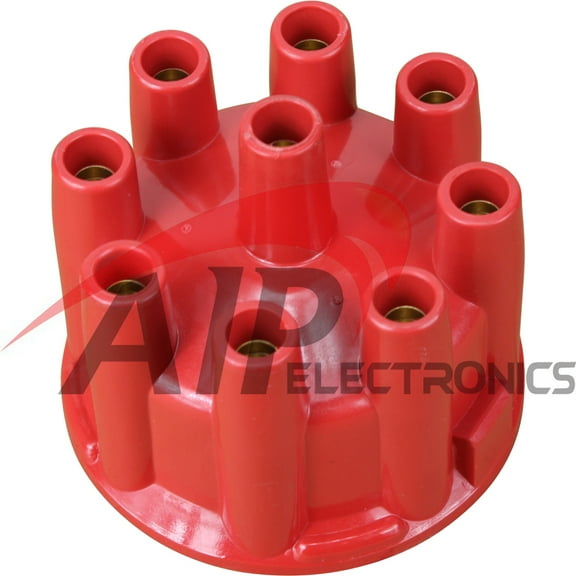 Brand New AIP Red Female Terminal Ignition Distributor Cap For V8 Pro Billet Distributors OEM Fit CAP1013-R