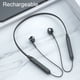 thumbnail image 5 of Auriculares de cuello auriculares Azultooth Compatible Control Auriculares Estereo Portable Música Música libre Auriculares para caminar con micrófono Negro Inevent EL018272-01, 5 of 7