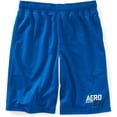 thumbnail image 1 of Aeropostale - Pantalones cortos para caminar atléticos con bolsillos de color sólido para hombre, azul, grande, 1 of 1