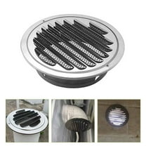 STOBOK Dryer Exhaust Vent Cover Modern 304 Stainless Steel 1Pack