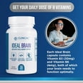 thumbnail image 5 of Clinical Effects Ideal Brain - Dietary Supplement for Nootropic Focus and Memory Support - 30 Capsules - B Vitamins, GABA, Alpha-GPC - Helps Support Mental Focus, and Optimal Brain Function, 5 of 7