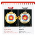 thumbnail image 5 of Archery Targets Paper, 50Pcs Bow and -Targets for Hunting Backyard, Archery Target Practice Accessories 5 Rings, 5 of 5