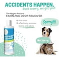 thumbnail image 2 of Hygea Natural Pet Stain Remover and Odor Eliminator for Carpets, Floors and Upholstery, 16 fl oz, 2 of 9