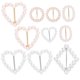 thumbnail image 4 of 10 Pcs Dress Corner Knot Alloy Buckles Practical Scarf Buckles (Mixed Style), 4 of 4