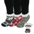 thumbnail image 1 of Calcetas Navideñas Gaon Unisex Termicas Afelpadas Invierno Set de 3 piezas, 1 of 8