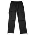 thumbnail image 3 of MHFRRA Cargo Pants for Men Mens Casual Cargo Pants Relaxed Fit Lightweight Stretch Elastic Waist Drawstring Joggers Pants Pockets, 3 of 8