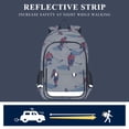 thumbnail image 5 of FORMRS Unisex School Backpack 17" Student Travel Bag with Laptop Compartment, Ice Rink, 5 of 7