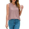 thumbnail image 3 of Sleeveless Women V Neck Lace Tank Tops Cami Shirt, 3 of 5