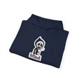 thumbnail image 3 of Blind Reaper Party Creager Skateboard 2000s Vintage Classic Rare Hoodie Print - 4XL / Navy, 3 of 5