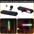 thumbnail image 4 of Muyoka Ambientador automotriz con luz LED Música Inducción Atmósfera Luz Lámpara de aromaterapia recargable por USB con soporte de clip de ventilación extraíble para ventilación de automóvil Muyoka Hogar, 4 of 7
